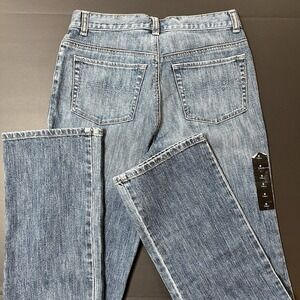 New‎ York And Company Battery Park Bootcut Jeans Women's Size 6 Tall Medium Wash